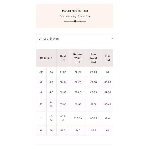 Free People Mundet Mini Skirt Set Smooth Stone XL NWT boho chic‎ two piece - Picture 7 of 8